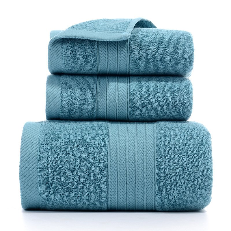 Pure Cotton Towels Three-piece With Hand Bath Towel Class - 3