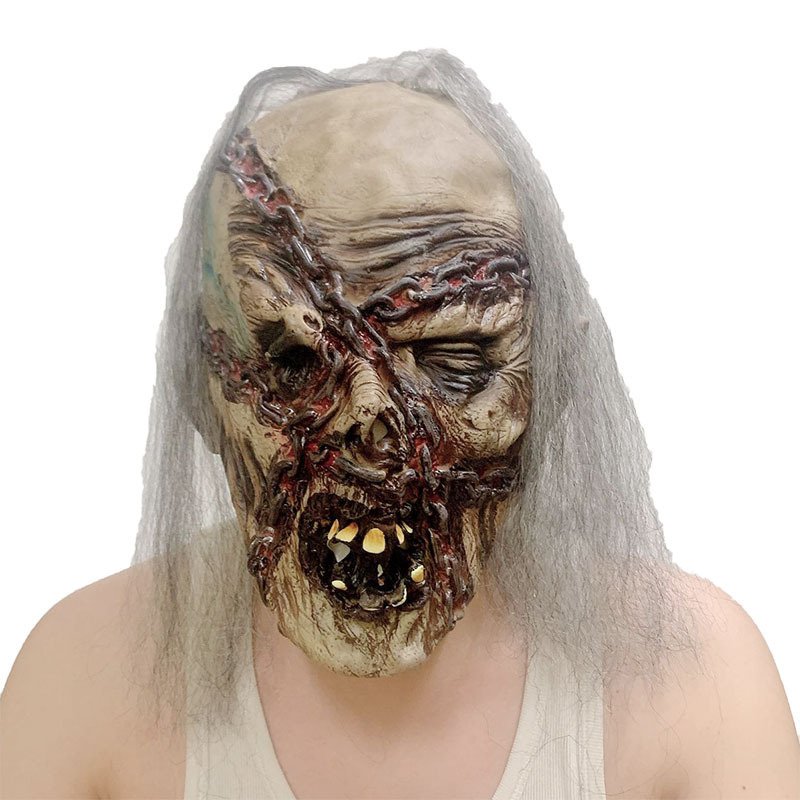 Halloween Scary Face Mask Horror Devil Scary - 4