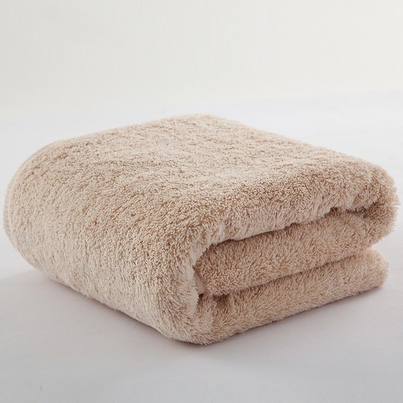 Pure cotton plus towel thickened bath towel - 4