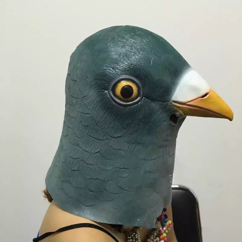 Halloween cute green dove headgear - 5