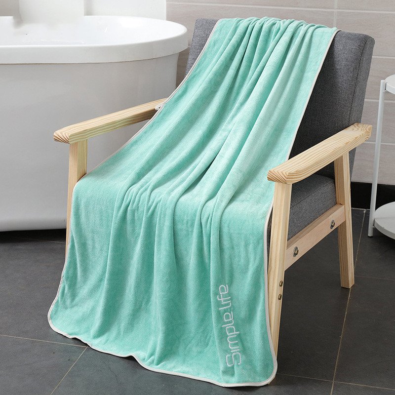 Thin fiber beauty thick bath towel - 4