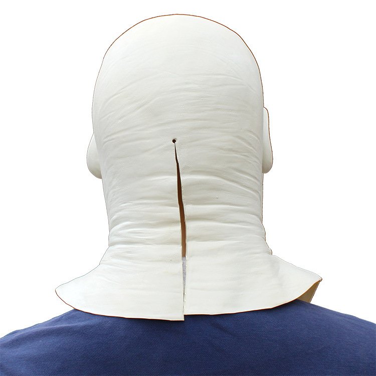 Halloween horror face down mask - 3