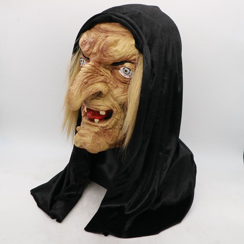 Halloween scary witch mask - 5