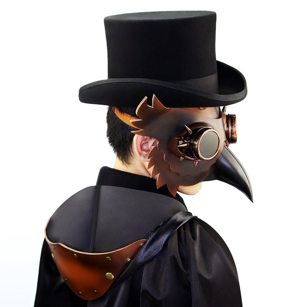Steampunk Medieval Plague Beak Mask - 2
