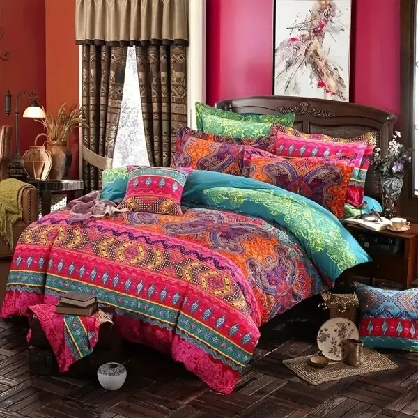 3pcs Duvet Cover Set King Duvet Coverx1 Pillowcasex2 Extremely Diverse Styles - 6