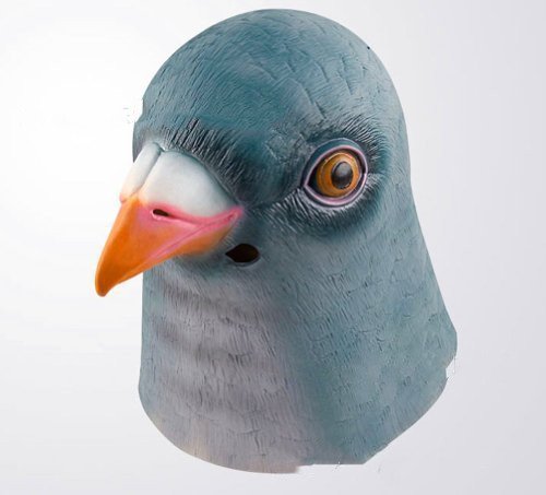 Halloween cute green dove headgear - 2
