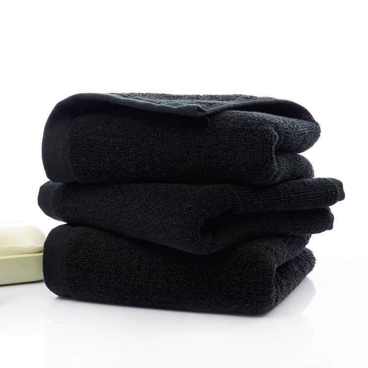 21 strands of black cotton towels - 6