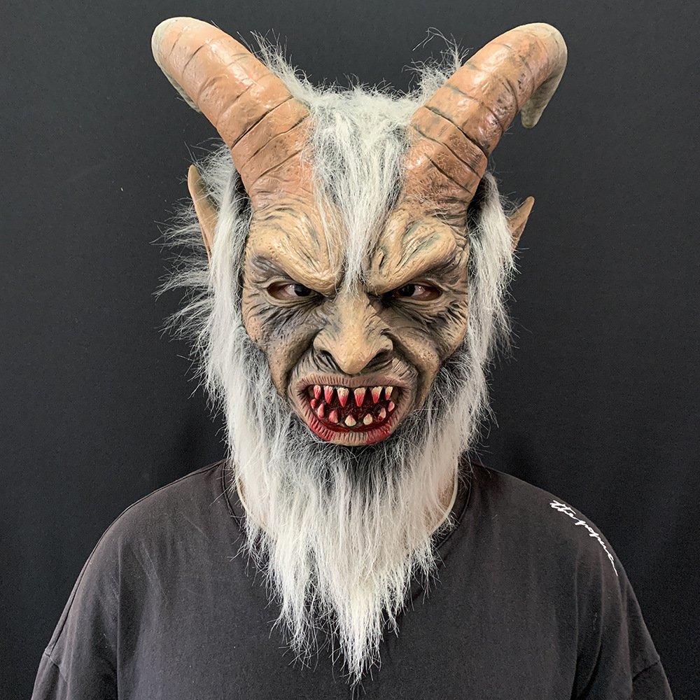 Halloween Cosplay Horror Latex Headgear Mask - 7