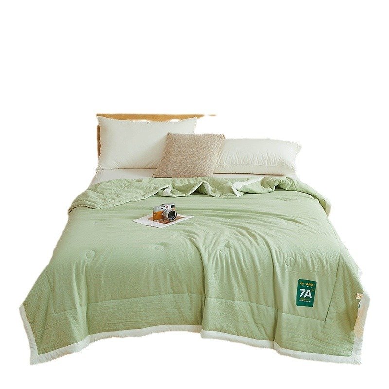 Antibacterial Raw Cotton Washable Summer Cool Quilt - 4