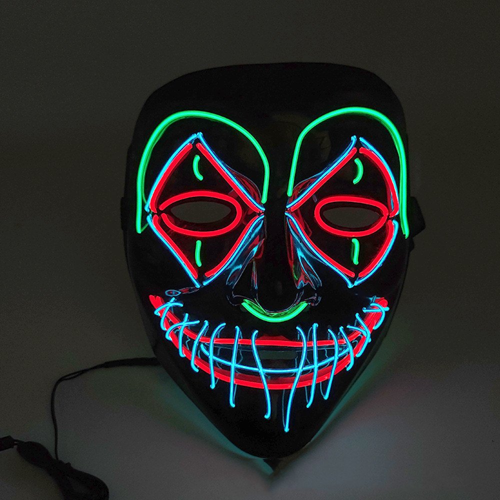 Halloween LED Glowing Mask - 5