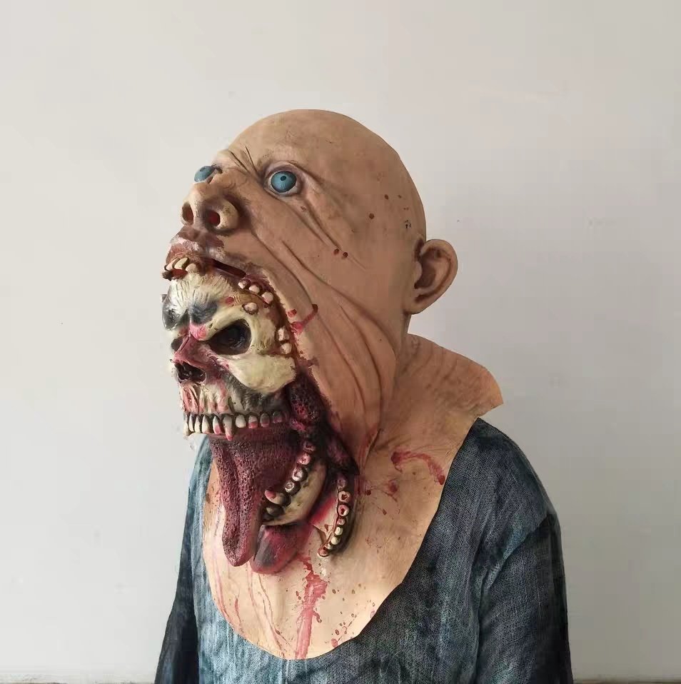 Halloween adult ghost mask - 4