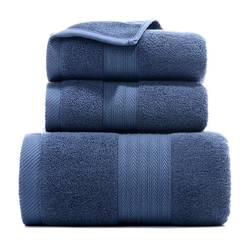 Pure Cotton Towels Three-piece With Hand Bath Towel Class - 9