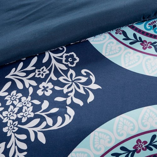 Queen Boho Comforter Set With Bed Sheets - 2