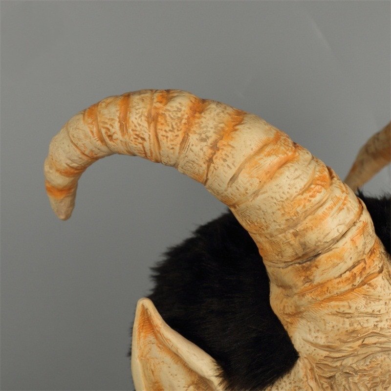 Human Face Lucifer Lucifer Latex Mask - 4