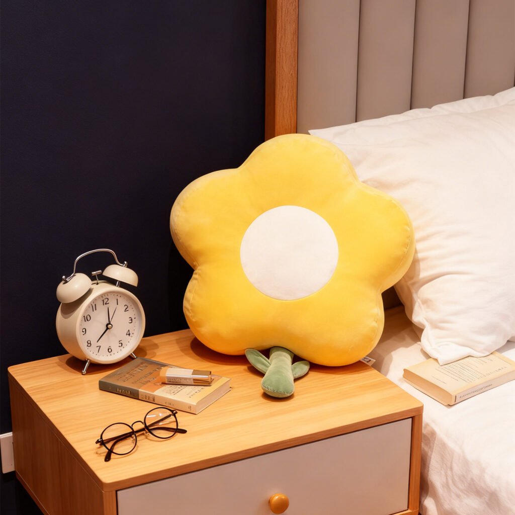 Flower Hand Warmer 35cm-Yellow - 7