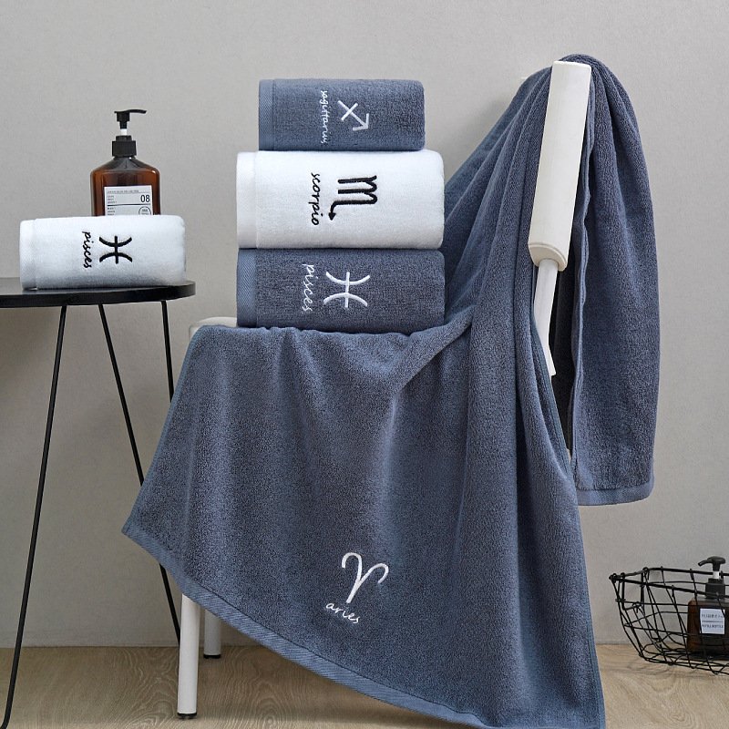 Cotton Constellation Towels Cotton Suit - 3