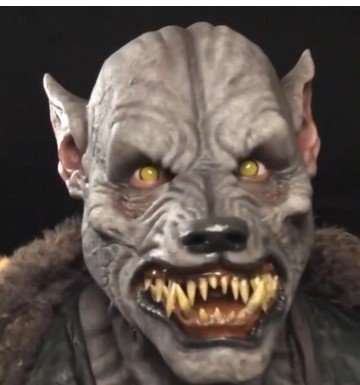 Werewolf Costume Party Mask Halloween Simulation Animal Rotate Headwear Costume Wolf Face Masks Cosplay - 10