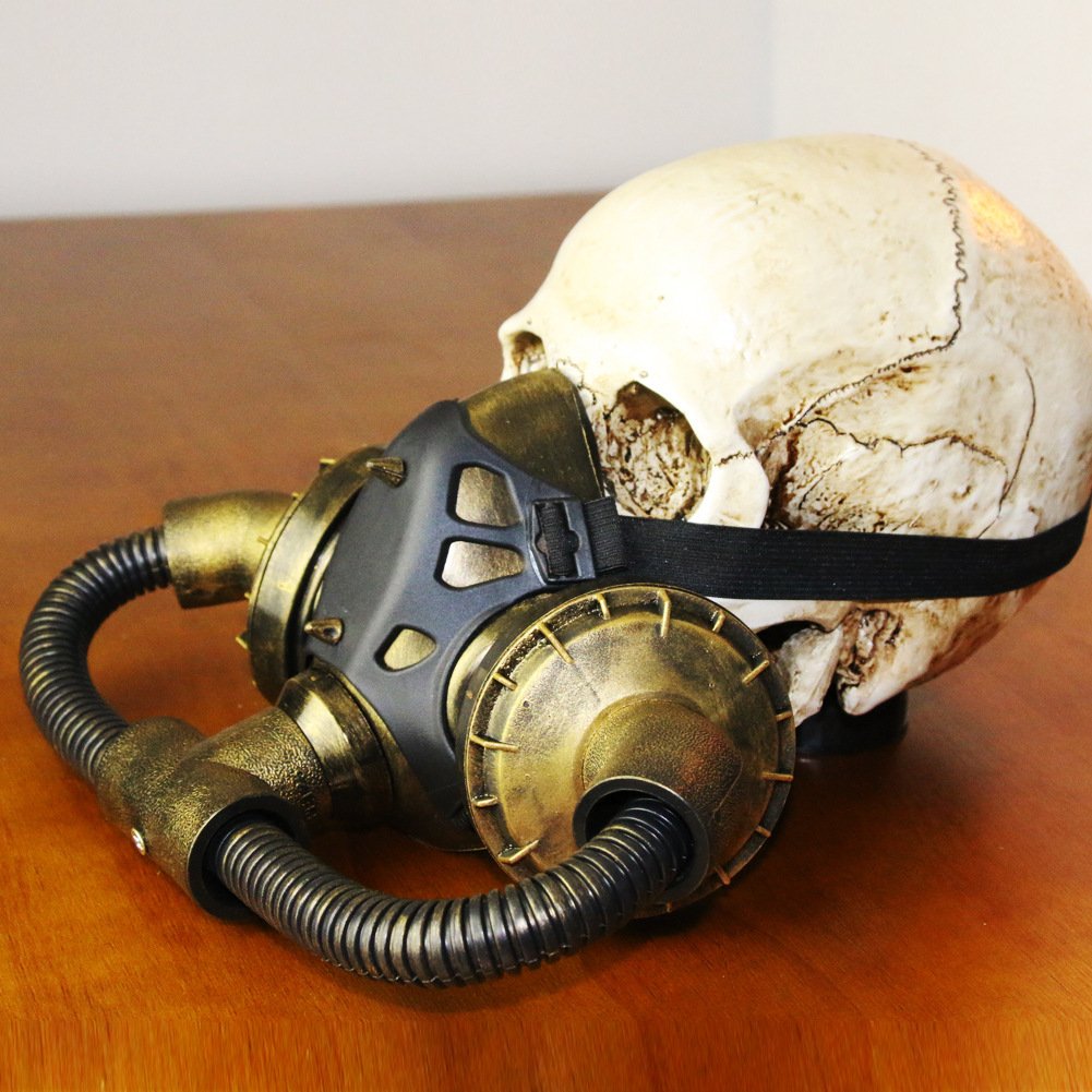Steampunk Halloween Masquerade Mask Holiday Party Supplies - 2