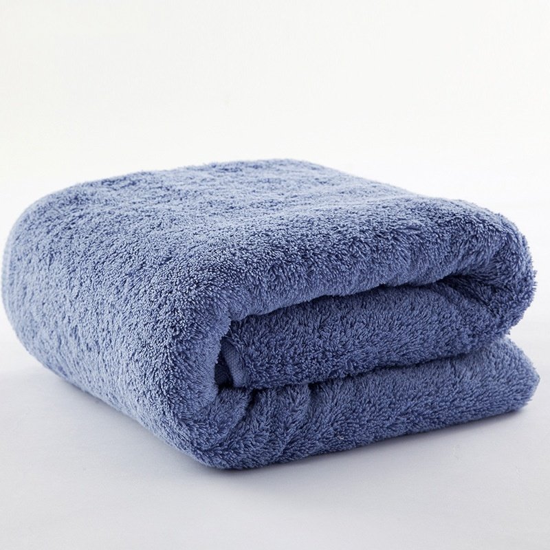 Pure cotton plus towel thickened bath towel - 2