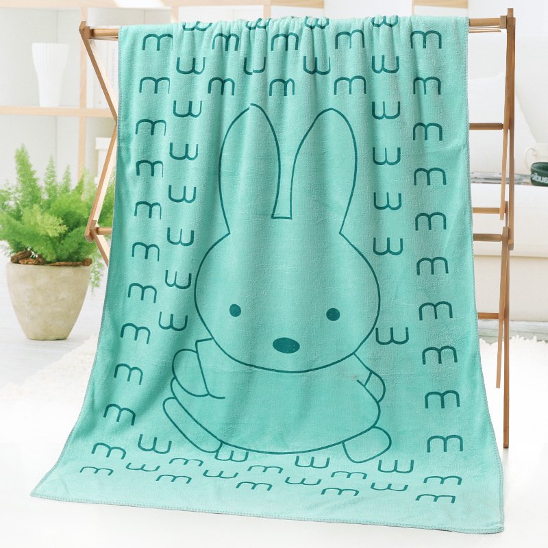 Bath towel beach towel cartoon print - 7