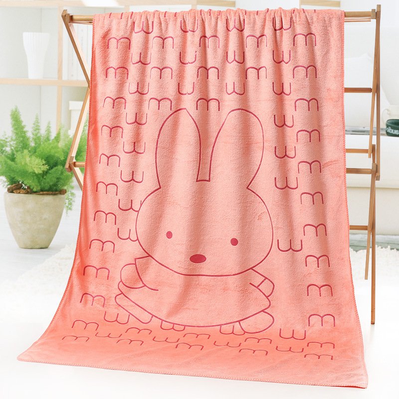 Bath towel beach towel cartoon print - 6