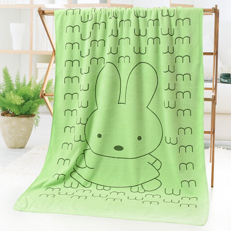 Bath towel beach towel cartoon print - 4