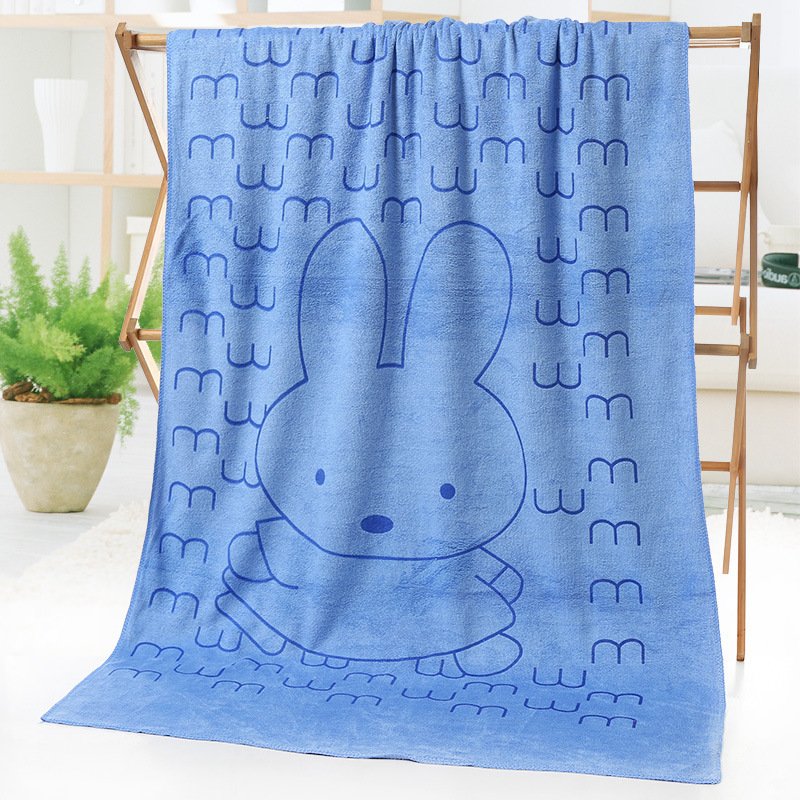 Bath towel beach towel cartoon print - 2