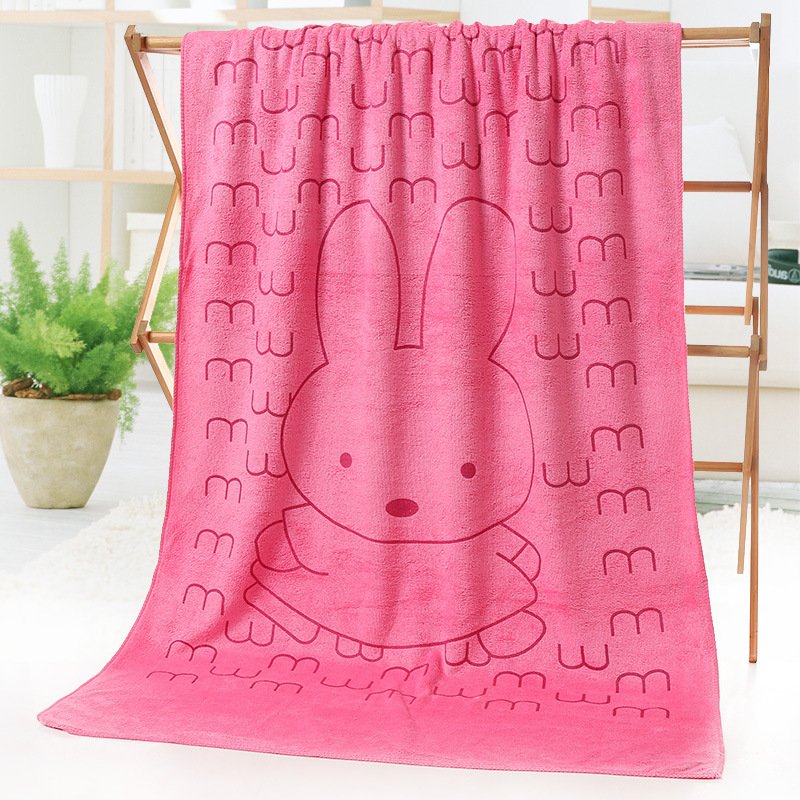 Bath towel beach towel cartoon print - 10