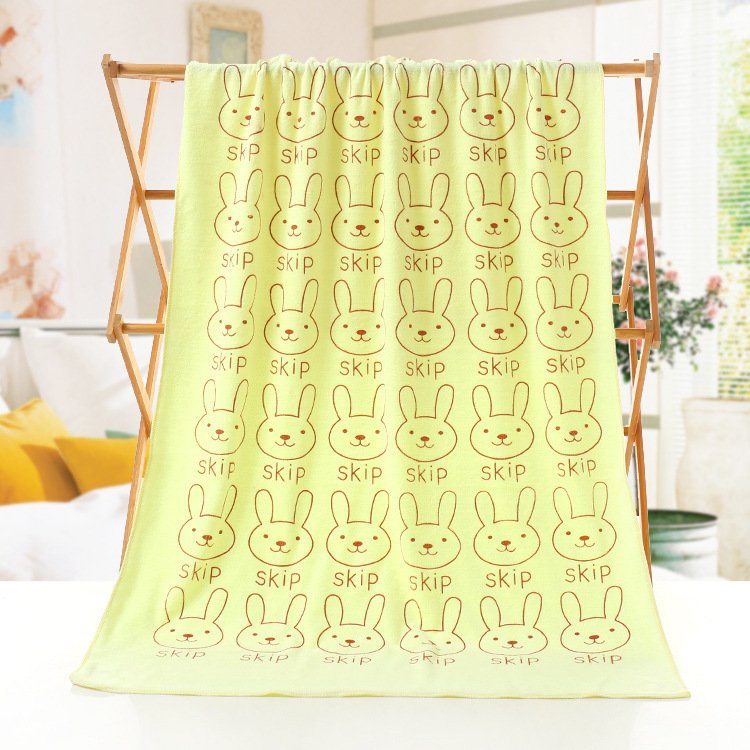 Bath towel beach towel cartoon print - 9