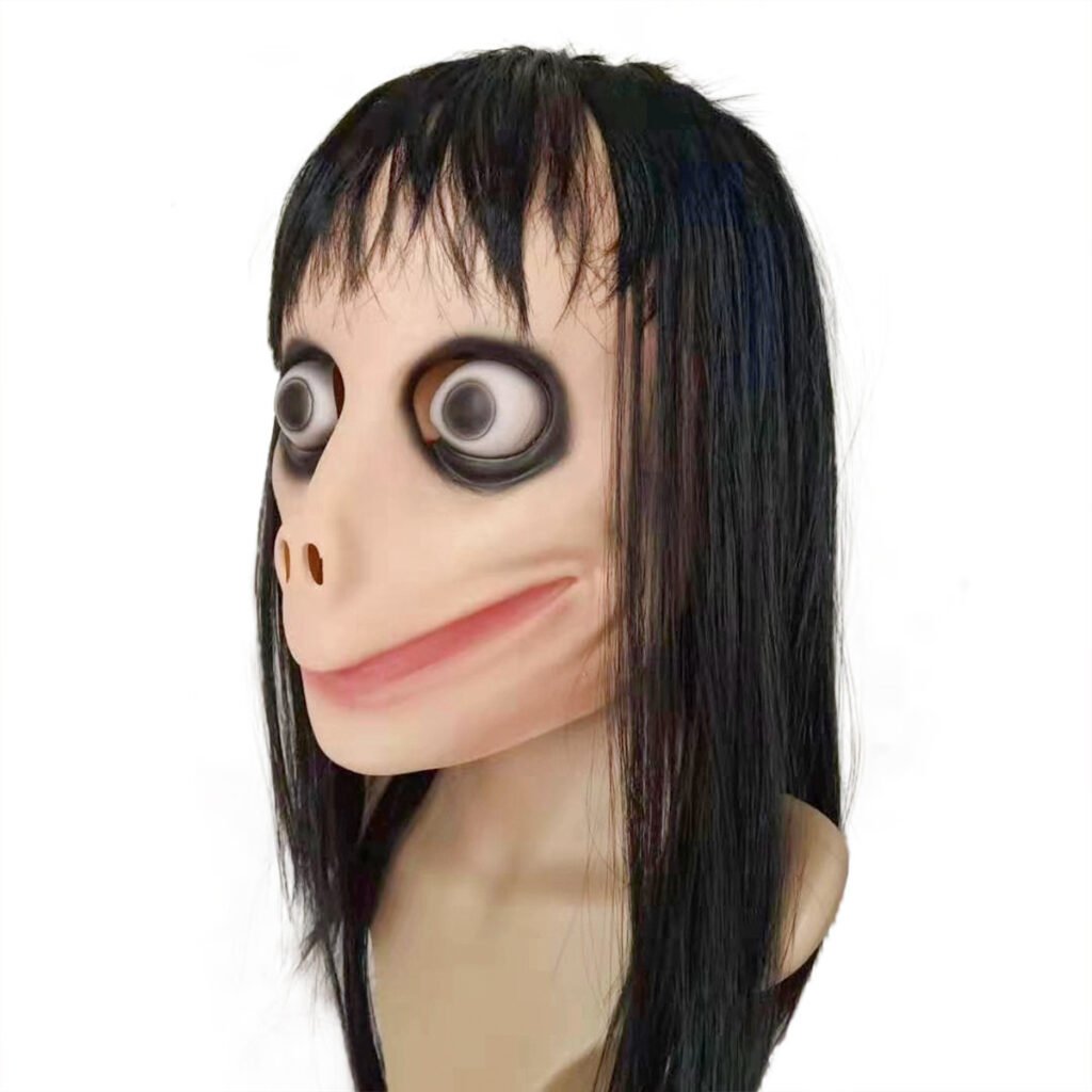 Halloween female ghost wig mask - 3