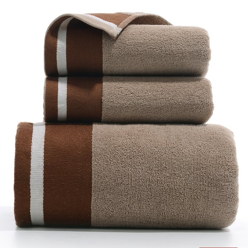 Pure Cotton Towels Three-piece With Hand Bath Towel Class - 4