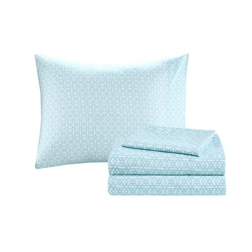 Queen Boho Comforter Set With Bed Sheets - 3