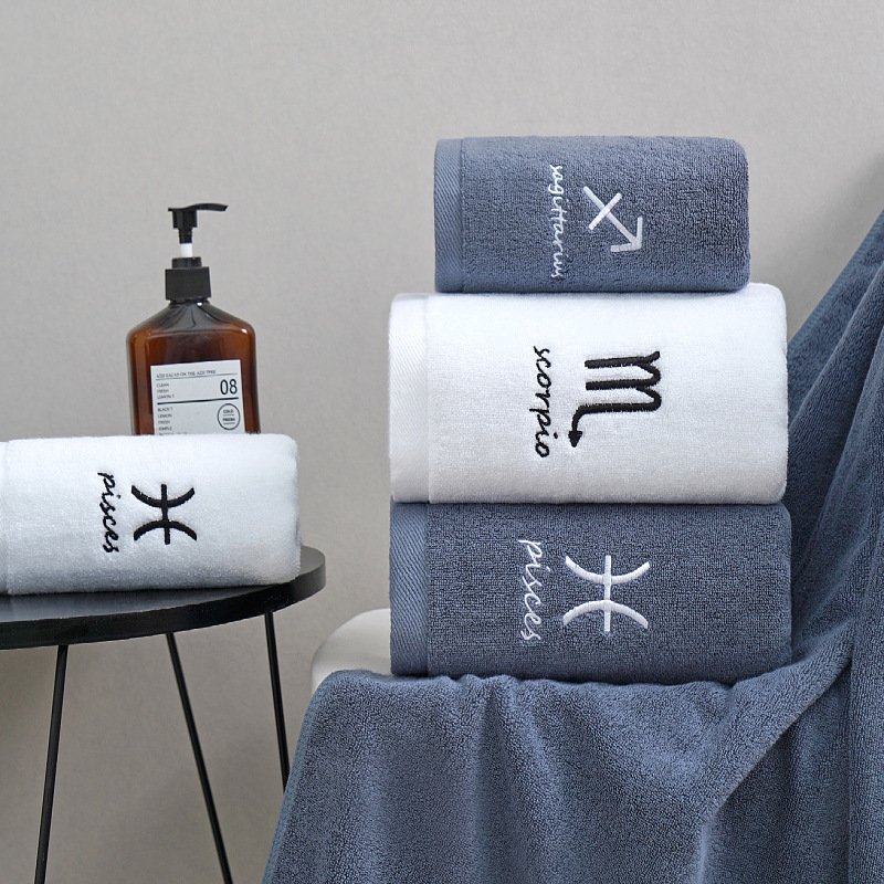Cotton Constellation Towels Cotton Suit - 8