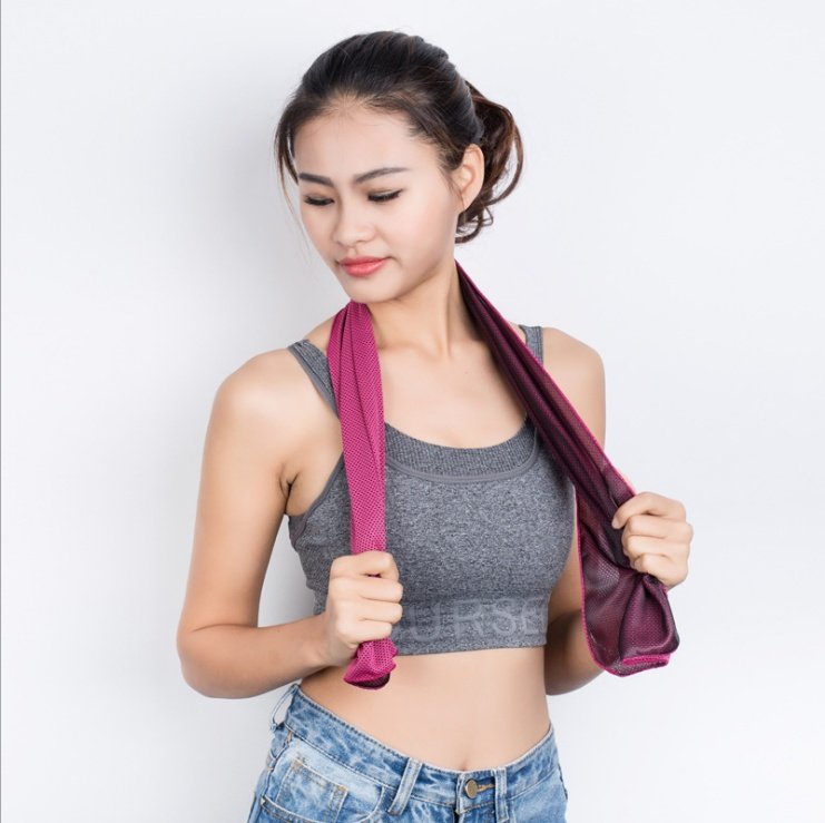 Sports Quick-Drying Cooling Towel Swimming Gym Travel Cycling Gym Club Yoga Sports Cold Feeling Sport Towels To Take Carry Hot - 9