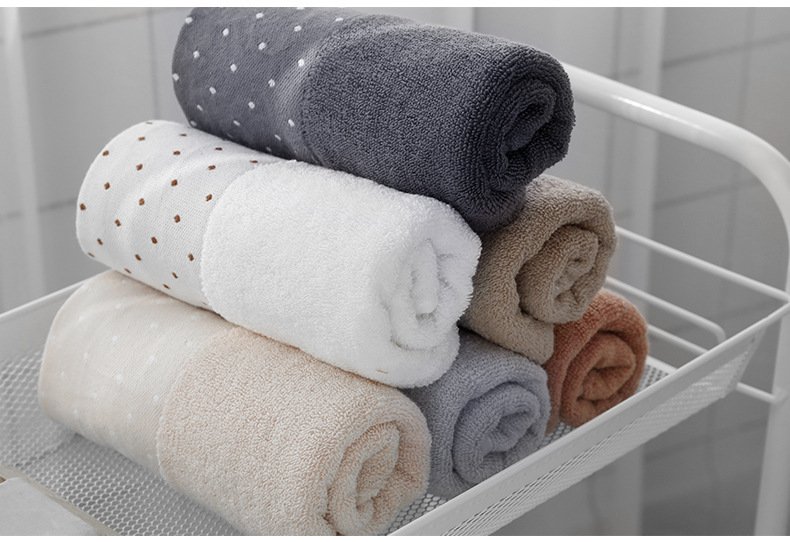 Thickened soft absorbent cotton face towel - 3