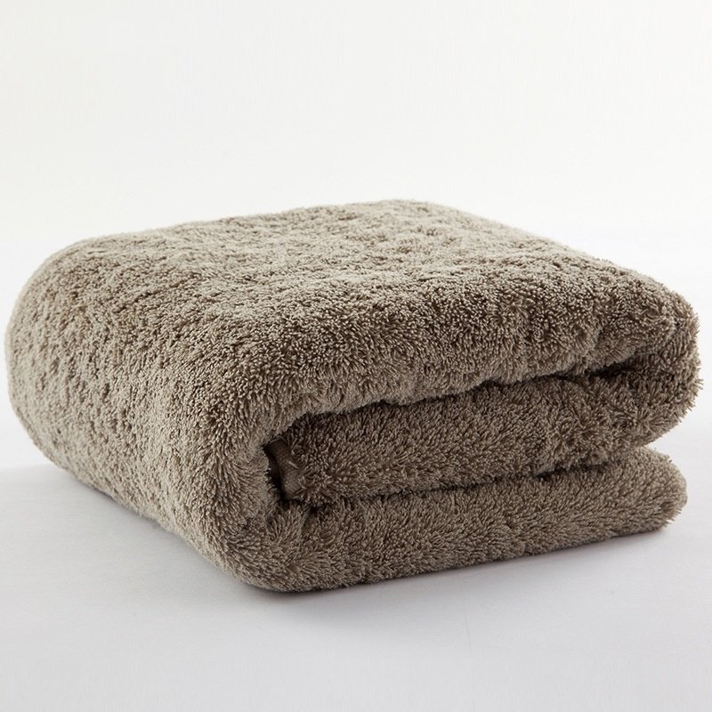 Pure cotton plus towel thickened bath towel - 5
