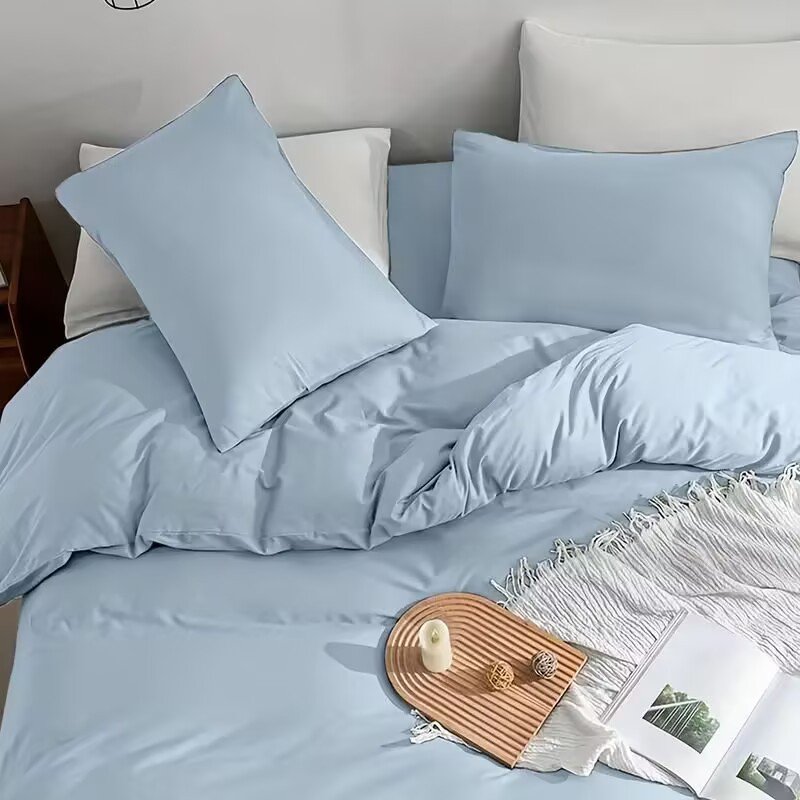 Serta Simply Clean Solid Duvet Cover Twin - 10
