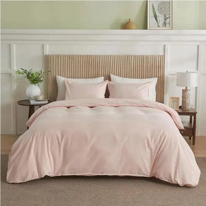 Serta Simply Clean Pleated Duvet Cover Queen - 3