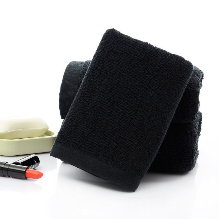 21 strands of black cotton towels - 4
