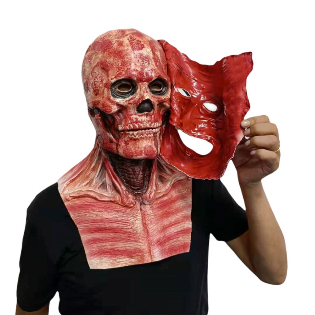 Halloween Horror Mask Headgear - 2