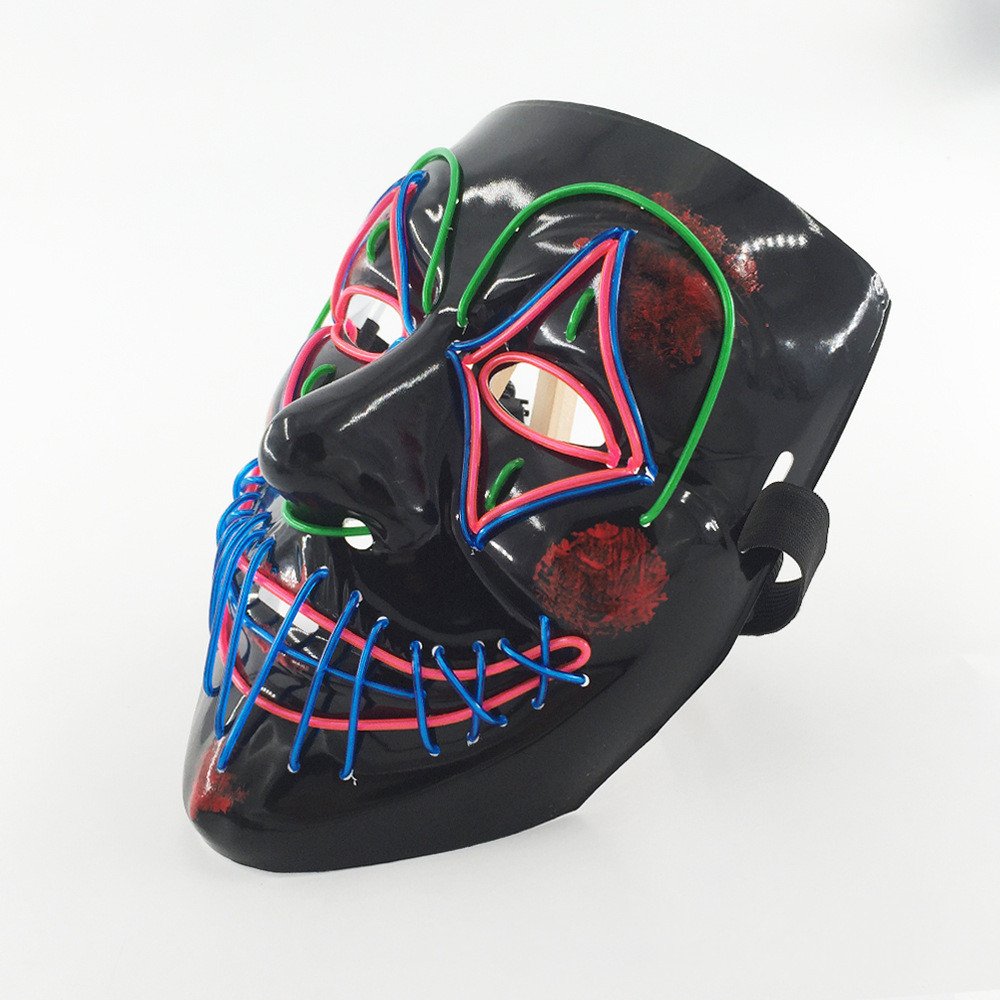 Halloween LED Glowing Mask - 4