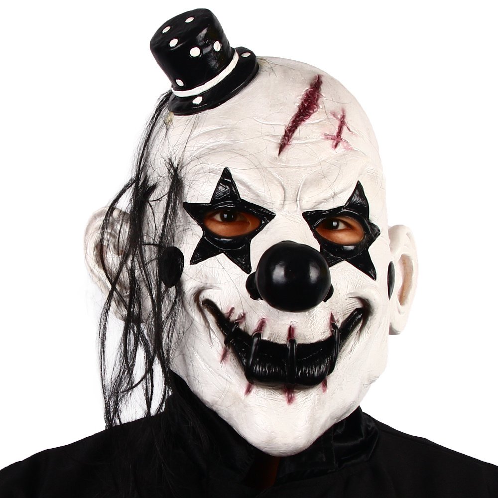 Halloween Secret Room Escape Scary Prop Mask - 4