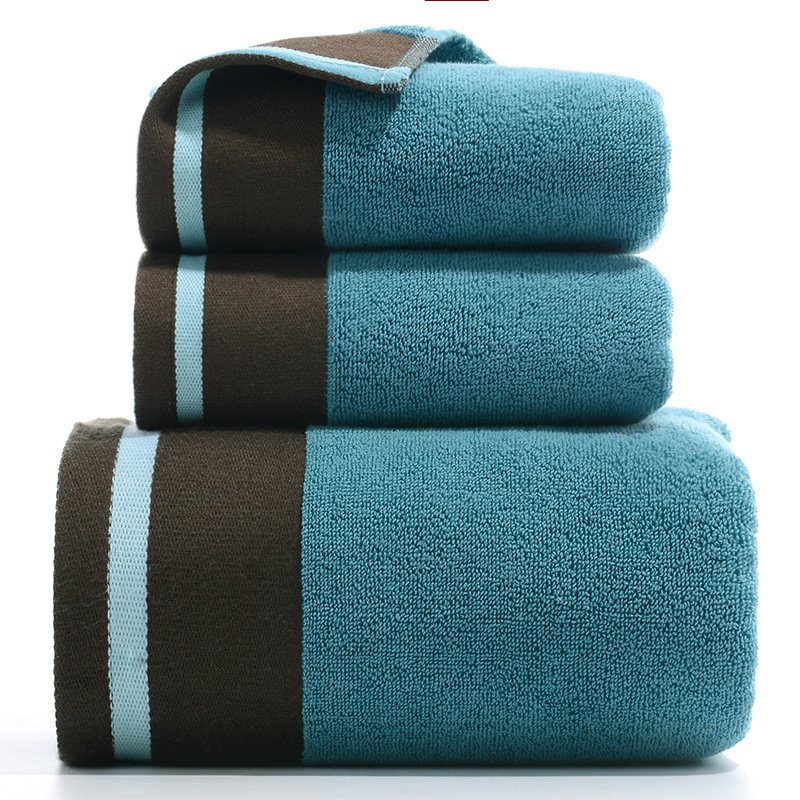 Pure Cotton Towels Three-piece With Hand Bath Towel Class - 7