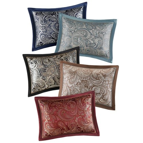 12 Piece Comforter Set With Cotton Bed Sheets Blue Brown Full - 2