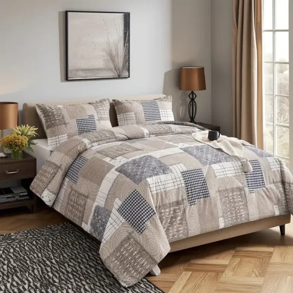2pieces Comforter Set Twin Comforterx1 Pillowcasex1 Extremely Diverse Styles - 2