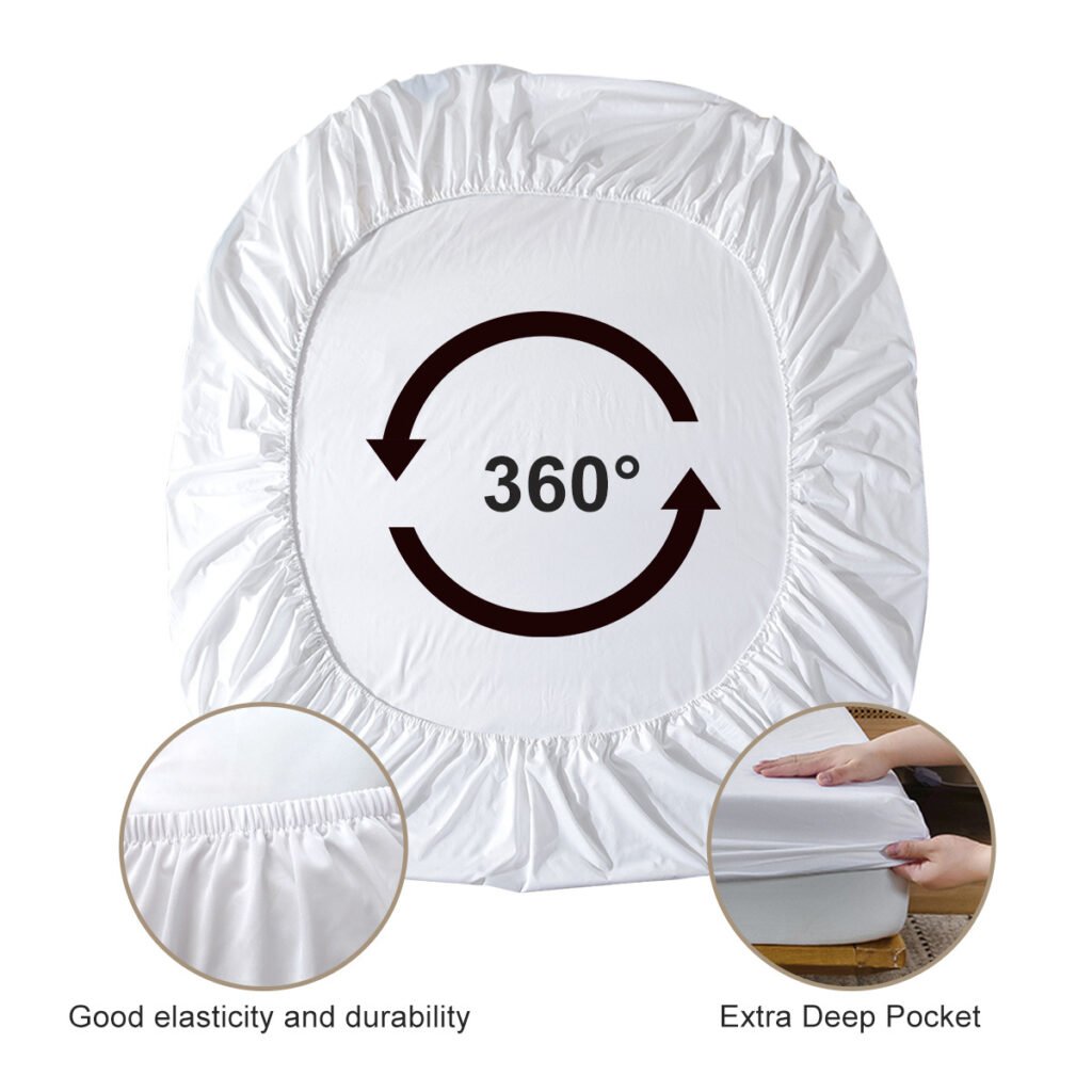 3pcs Tree Of Life Minimalist Comfort Series Bed Fitted Sheet And Two Pillowcases Bedding For All Seasons Use - 4
