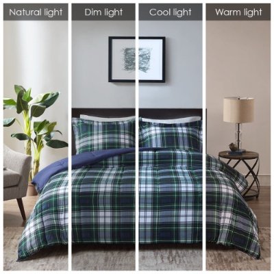 Scotchgard Down All Season Comforter Set - 10