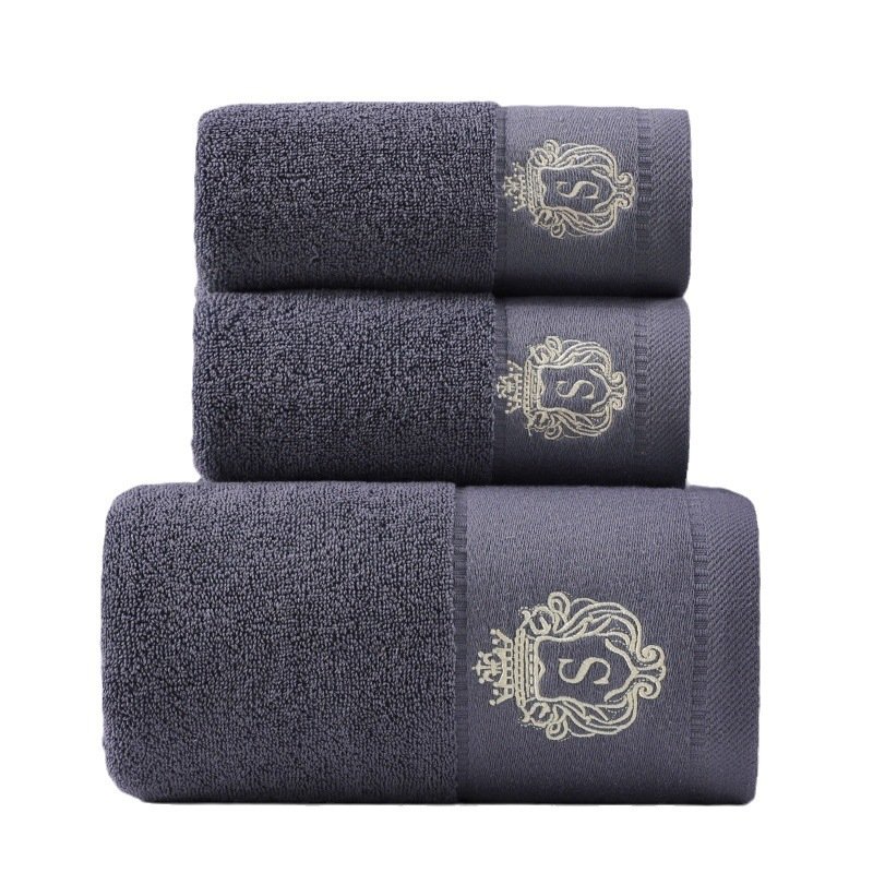 Pure Cotton Towels Three-piece With Hand Bath Towel Class - 8