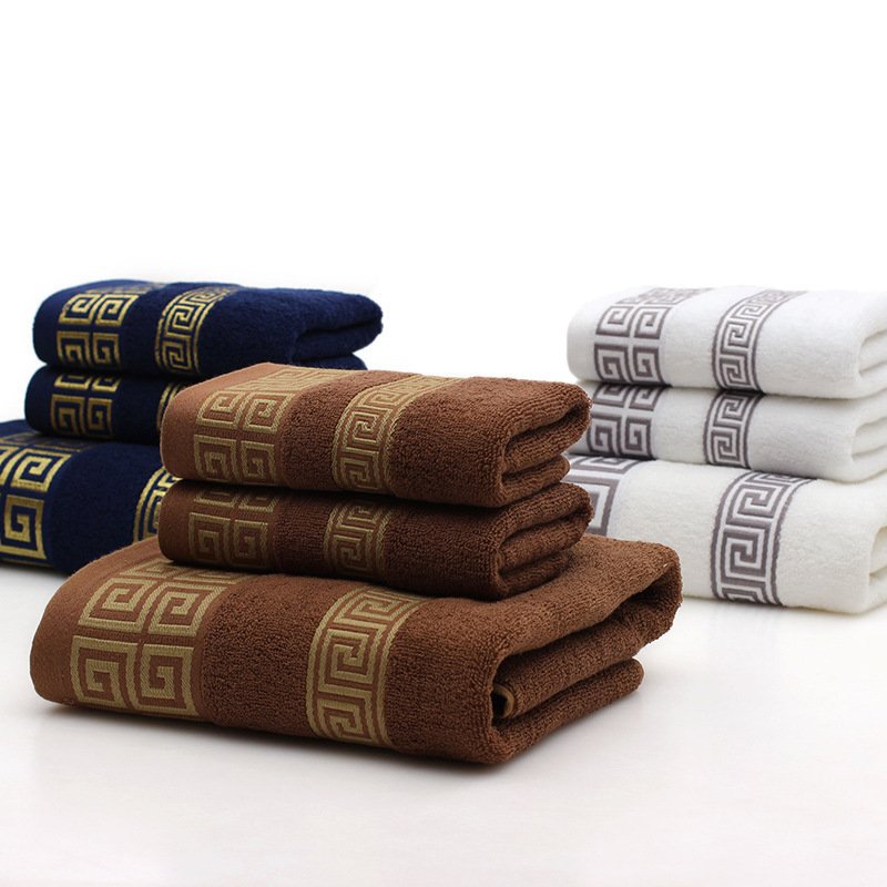 Towels Gift Box Three-piece Set - 5