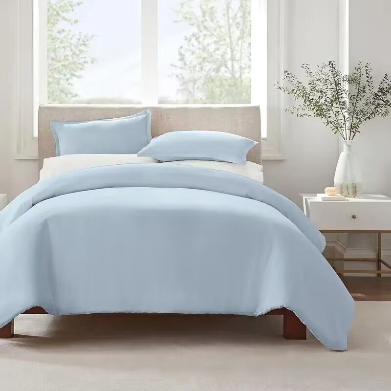 Serta Simply Clean Solid Duvet Cover Twin - 2